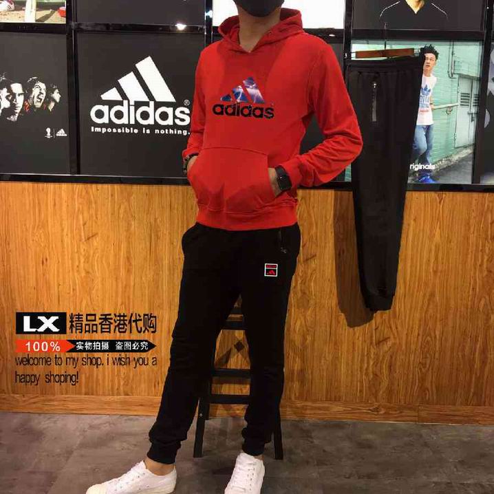 men adidas sport suits-011
